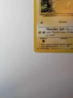 Pokemon TCG Pikachu Base Set Regular Card 58/102 - Image 4