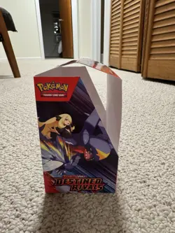 Pokemon Destined Rivals - Empty Booster Box - Display Box - Image 2
