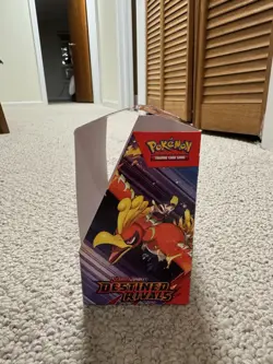 Pokemon Destined Rivals - Empty Booster Box - Display Box - Image 4