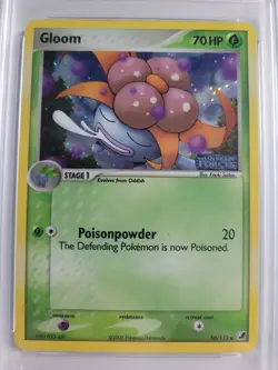 Pokemon Gloom EX Unseen Forces Reverse Holo #58 PSA 8 - Image 2