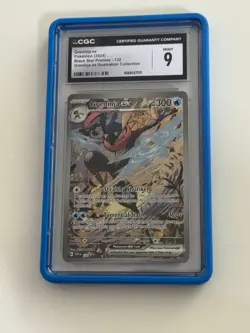 Pokemon Greninja ex 132 Sv: Scarlet & Violet Promo Holo CGC 9 - Image 1