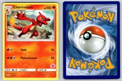 Charmeleon - 8/68 (#15 Charizard Stamped) 008/068 Battle Academy Pokemon NM - Image 3