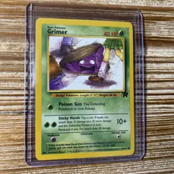 Pokemon Team Rocket Grimer Unlimited 57/82 LP-NM - Image 1