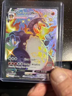 Pokemon Charizard VMAX SV107/SV122 Shining Fates Full Art Holo 330 HP English - Image 1