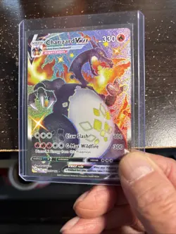 Pokemon Charizard VMAX SV107/SV122 Shining Fates Full Art Holo 330 HP English - Image 3