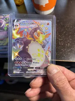 Pokemon Charizard VMAX SV107/SV122 Shining Fates Full Art Holo 330 HP English - Image 4