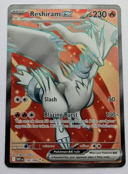Pokemon: Reshiram ex 158/086 Sv: White Flare Holo -NM- - Image 1