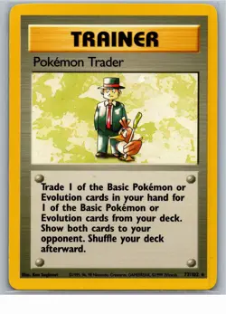 Pokemon Trader Unlimited Base Set (Shadowless) 077/102 1999 NM - Image 1