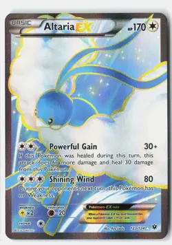 Altaria EX 123/124 Ultra Rare Fates Collide Pokemon Holo Lightly Played Ryo Ueda - Image 1