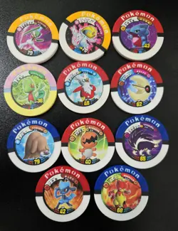 Rare Pokemon Poker Chips Japanese Arcade Battrio Lot of 11 ft. Gardevoir - Image 1