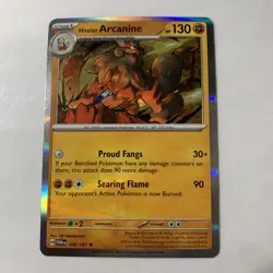 Pokemon Hisuian Arcanine 100/167 Twilight Masquerade - Image 1