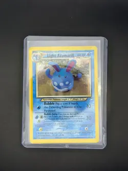 Light Azumarill 13/105 Neo Destiny Holo Pokemon TCG English LP - Image 3