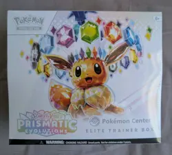 Prismatic Evolutions Pokemon Center ETB Sealed - Acrylic Case Inc. - Image 2