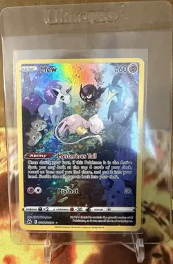 Pokemon TCG Mew GG10/GG70 Crown Zenith Holo Ultra Rare 60 HP Eng - Image 1