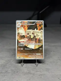 Pokemon TCG: Garganacl 147/132 Illustration Rare Mega Evolution NM - Image 1