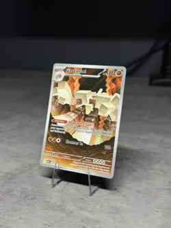 Pokemon TCG: Garganacl 147/132 Illustration Rare Mega Evolution NM - Image 2