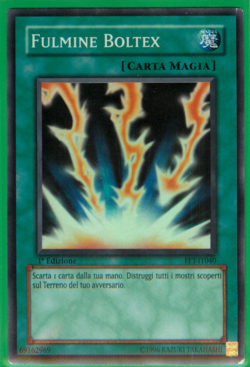 FULMINE BOLTEX (Lightning Vortex) • Super R • FET IT040 • 1Ed • Yugioh ANDYCARDS - Image 1
