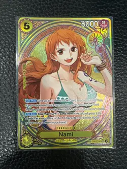Nami (053) (SP) EB03-053 Extra Booster: One Piece Heroines Edition Foil NM - Image 1