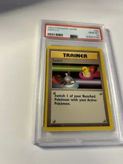 1999 POKEMON GAME 95 SWITCH TRAINER PSA 10 GEM MINT BASE SET UNLIMITED - Image 2