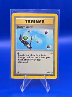 Pokemon Fossil Set COMMON Energy Search 59/62 - Near Mint (NM) - Image 1