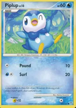 4x Moderately Played Piplup - 121/147 - Common Pokemon Supreme Victors - Image 1