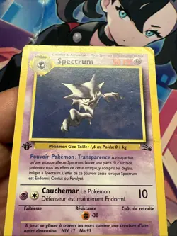 Carte Pokemon Spectrum 21/62 Wizards Fossile Edition 1 Ed1 Francais Vf Fr - Image 3