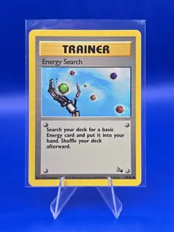 Pokemon Fossil Set COMMON Energy Search 59/62 - Near Mint (NM) - Image 1