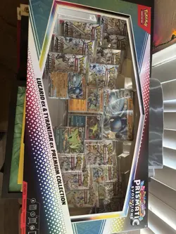 Pokemon Prismatic Evolutions Booster Bundle And Lucario Premium Collection - Image 2