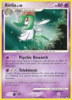 Moderately Played Kirlia - 8 - Uncommon Pokemon POP Series 7 - Image 1
