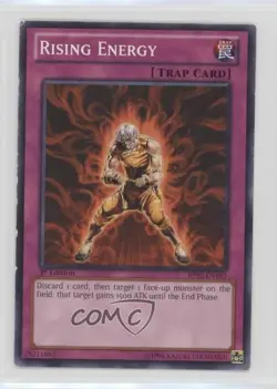 Rising Energy 1st Ed. YuGiOh Battle Pack 2: War of the Giants #BP02-EN185 READ - Image 1