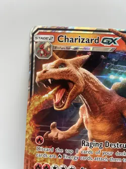 Pokemon Jumbo Charizard GX SM195 - Detective Pikachu Sun & Moon Holo Promo - Image 5