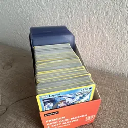 Pokemon TCG Mixed Card Lot, Hard Sleeves, Soft Sleeves– Standard Pokemon Cards - Image 1