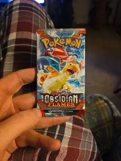 Pokemon TCG Obsidian Flames Sealed Booster Pack English - Image 1