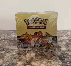 Pokemon Sword and Shield Darkness Ablaze Booster Box Sealed - Image 1