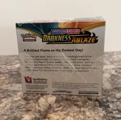 Pokemon Sword and Shield Darkness Ablaze Booster Box Sealed - Image 2