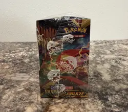 Pokemon Sword and Shield Darkness Ablaze Booster Box Sealed - Image 3