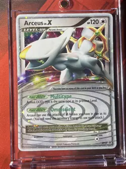 Arceus LV.X DP53 Diamond and Pearl Holo Rare Pokemon Black Star Promo - NM - Image 1