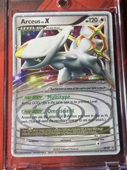 Arceus LV.X DP53 Diamond and Pearl Holo Rare Pokemon Black Star Promo - NM - Image 2