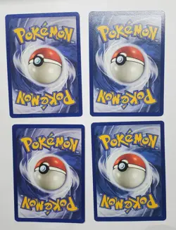 4 Card Lot 1999 Pokemon Fossil 1st Edition, Zubat, Horsea, Psyduck, Golduck - Image 3