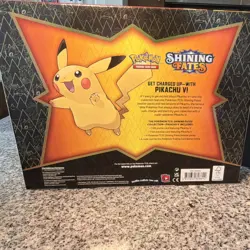 Pokemon TCG Shining Fates Pikachu V Collection Box Sealed English Promo - Image 2