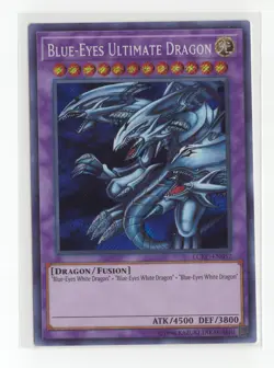 Yugioh Blue-Eyes Ultimate Dragon LCKC-EN057 Secret Rare Nm - Image 1