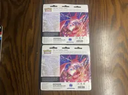 Pokemon TCG Fusion Strike 3 Pack Blister X2 NISB Evee Espeon Promo Unopened Lot - Image 4