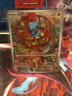 Pokemon TCG Riolu 010 Me: Mega Evolution Promo Holo Exclusive Basic 80 HP - Image 2