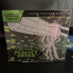 Pokemon TCG Mega Evolution Perfect Order ETB Sealed - Image 1