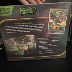 Pokemon TCG Mega Evolution Perfect Order ETB Sealed - Image 3