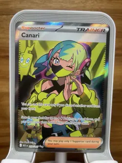 Canari 257/217 Full Art Trainer Pokemon TCG Ascended Heroes NM - Image 1