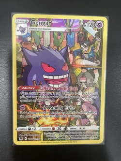 Pokemon TCG Gengar TG06/TG30 Lost Origin Trainer Gallery Card NM - Image 1