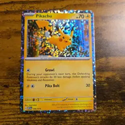 Pikachu 006/015 McDonald's 2023 Holo Pokemon TCG LP - Image 1
