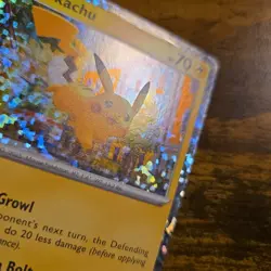 Pikachu 006/015 McDonald's 2023 Holo Pokemon TCG LP - Image 2