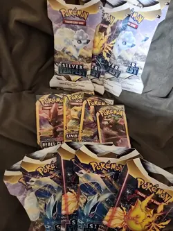 Pokemon TCG Silver Tempest Sleeved Booster Packs Plus 4 Mini Booster Packs. 13 - Image 3